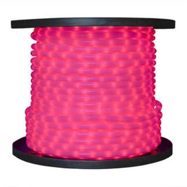Cling 10 mm. Spool Of Pink LED Ropelight; 150 ft. CL1256227